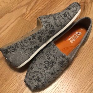 Sketchers Bobs Cat Shoes, Grey Women’s 8